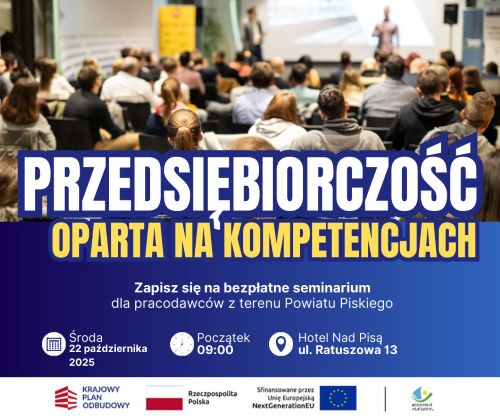 Zdjęcie artykułu Seminarium „Przedsiębiorczość oparta na kompetencjach”